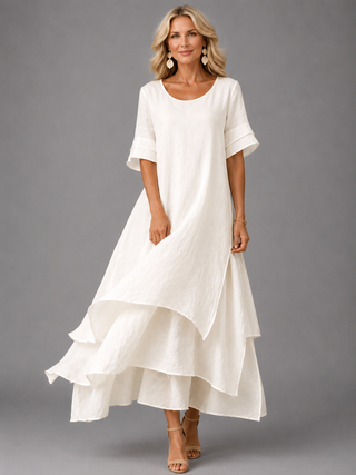 The Savanna Ruffle Dress