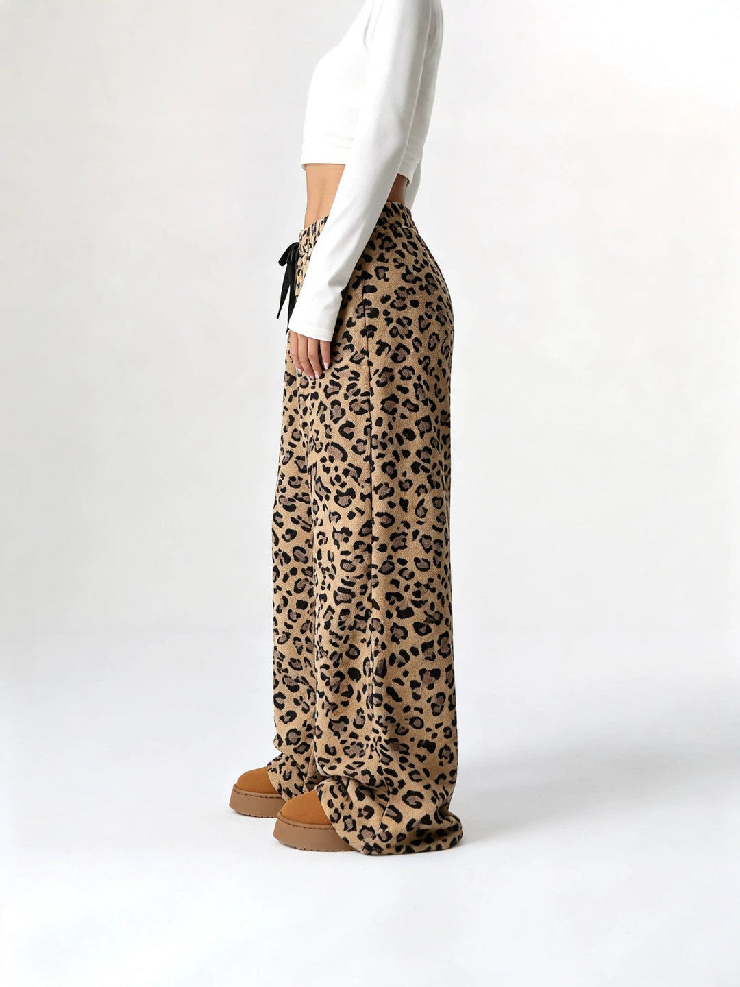 The Leopard Wide-Leg Pants