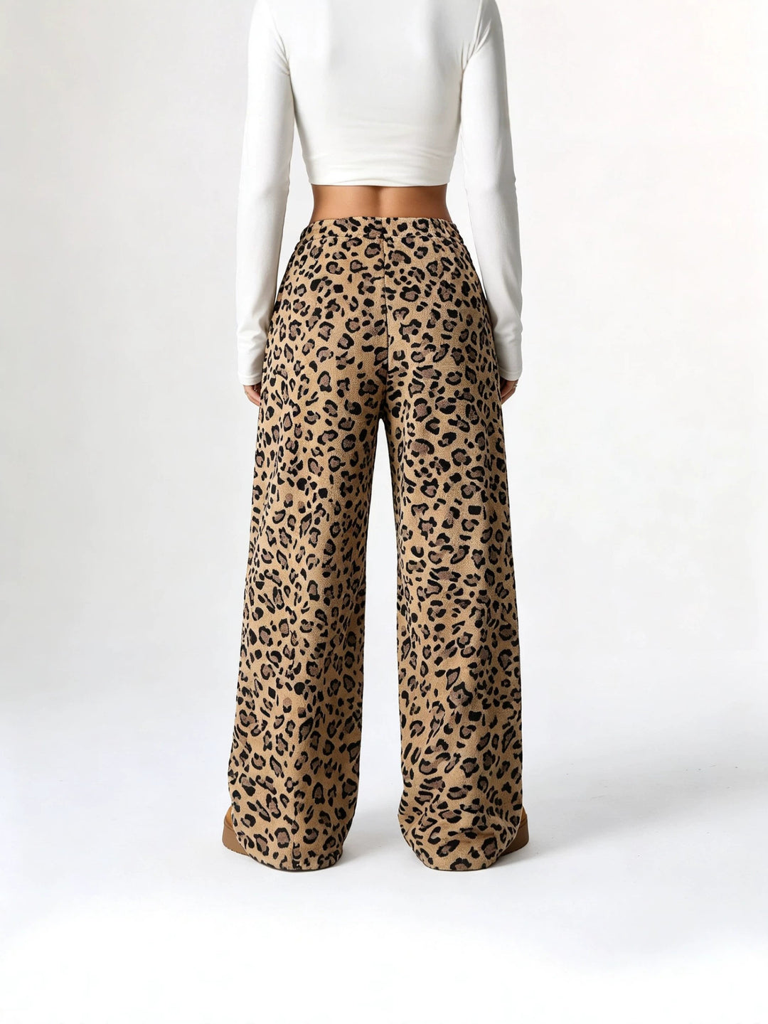 The Leopard Wide-Leg Pants