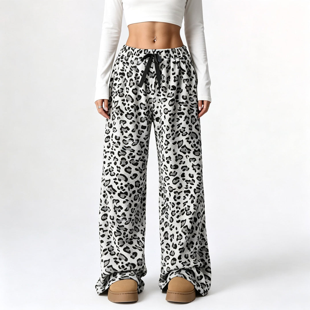 The Leopard Wide-Leg Pants