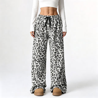 The Leopard Wide-Leg Pants