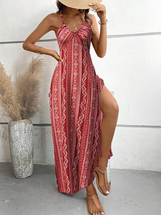 The Mirage Dress — Boho Print Maxi Dress