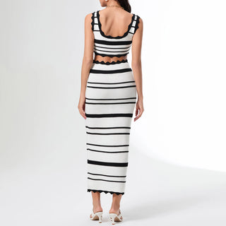 The Adeline Striped Set