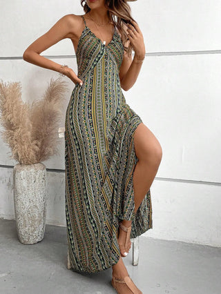 The Mirage Dress — Boho Print Maxi Dress
