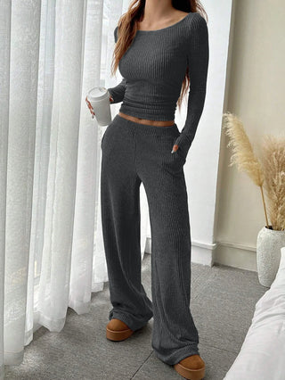 The Amara Ribbed Co-ord Set