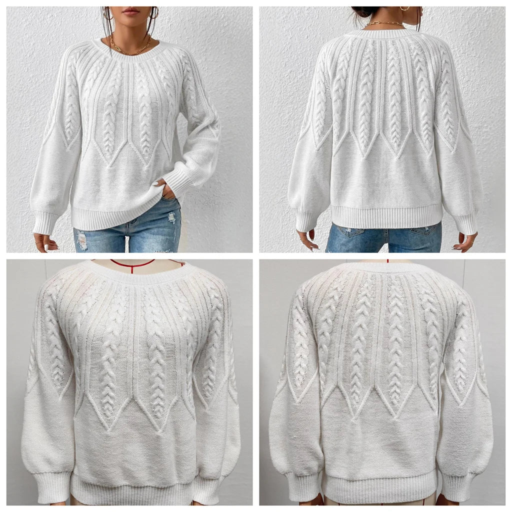 The Sutton Jersey — Cable-Knit Oversized Pullover