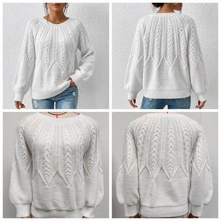 The Sutton Jersey — Cable-Knit Oversized Pullover
