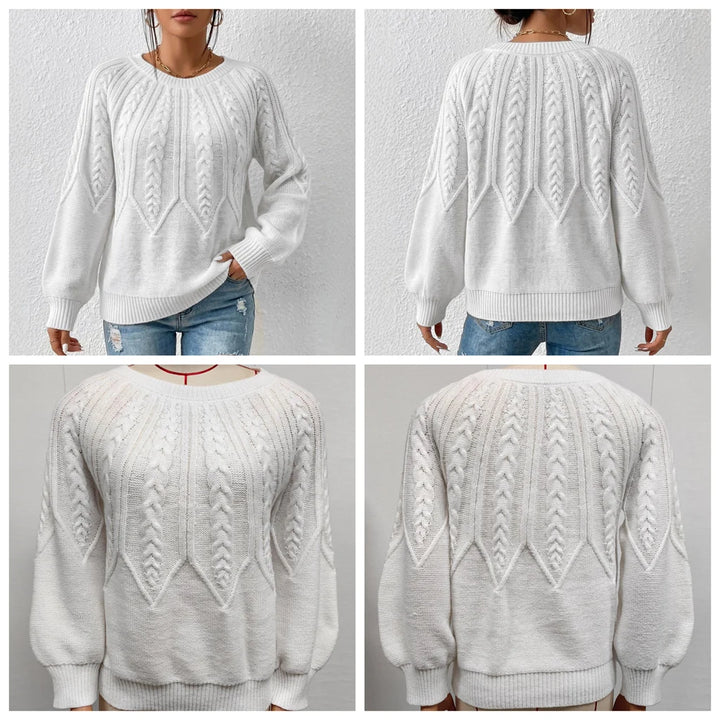 The Sutton Jersey — Cable-Knit Oversized Pullover