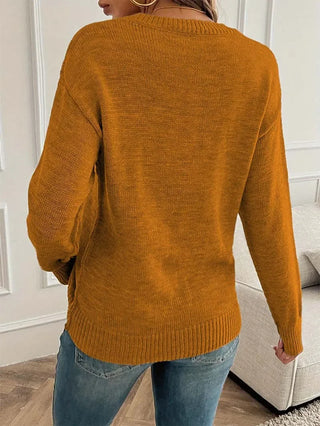 The Amara Jersey — Oversized Knit Pullover